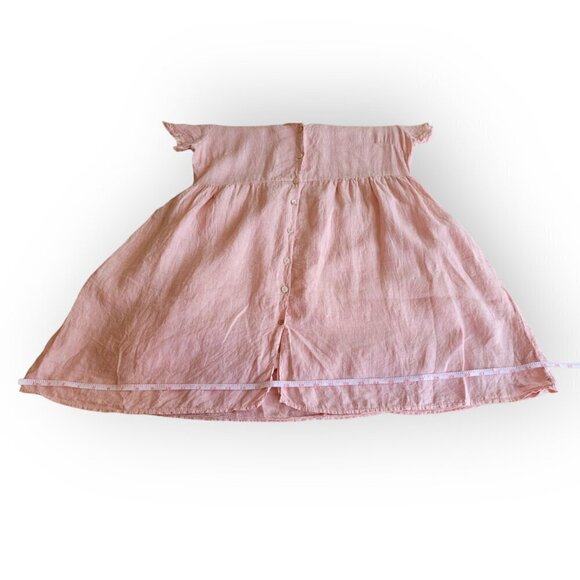 Jillian Harris x Priv Hamptons Linen Babydoll Dress Large - Picture 11 of 12